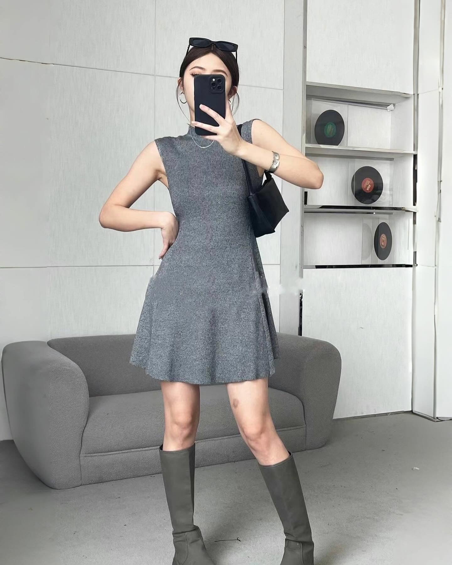 Knit Vest Dress