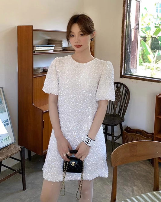 Sequin Backless Jumpsuit