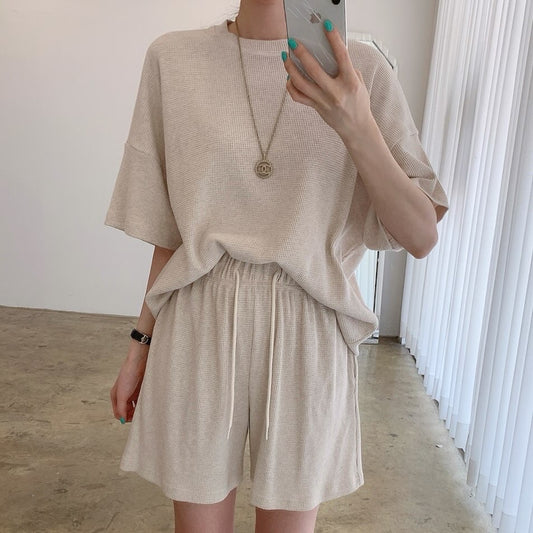 華夫格休閒套裝