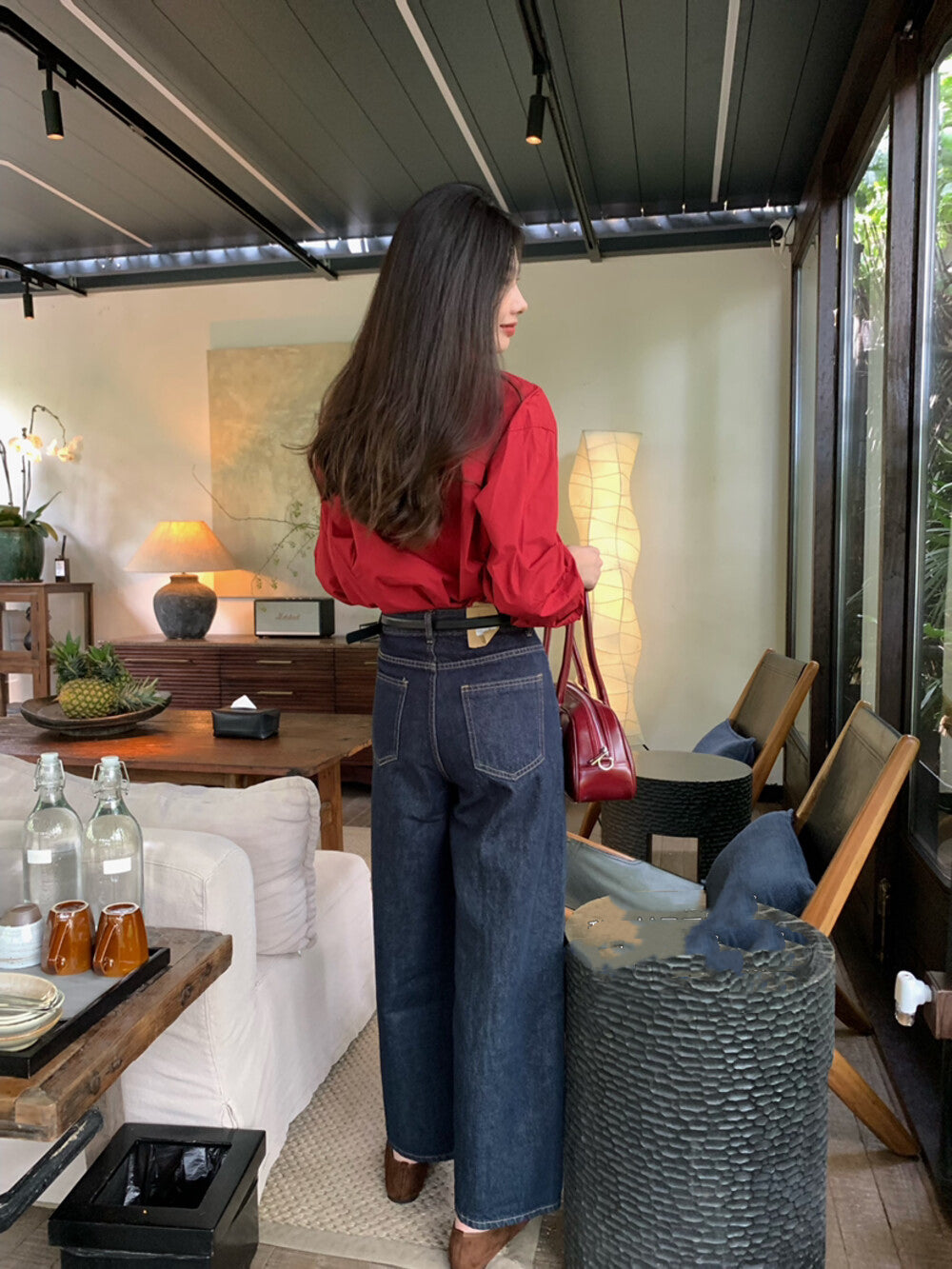 Vintage Wide-Leg Jeans