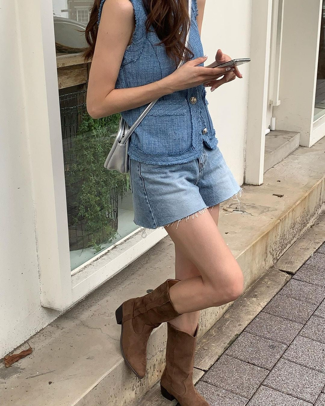 Chanel-style vest jacket