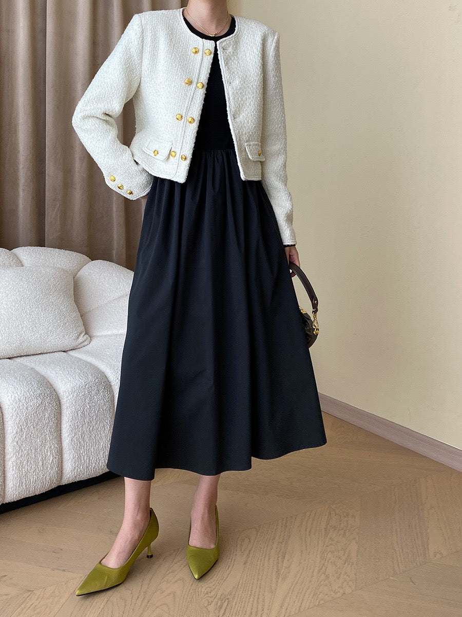 Double-Breasted Chanel-Style Jacket