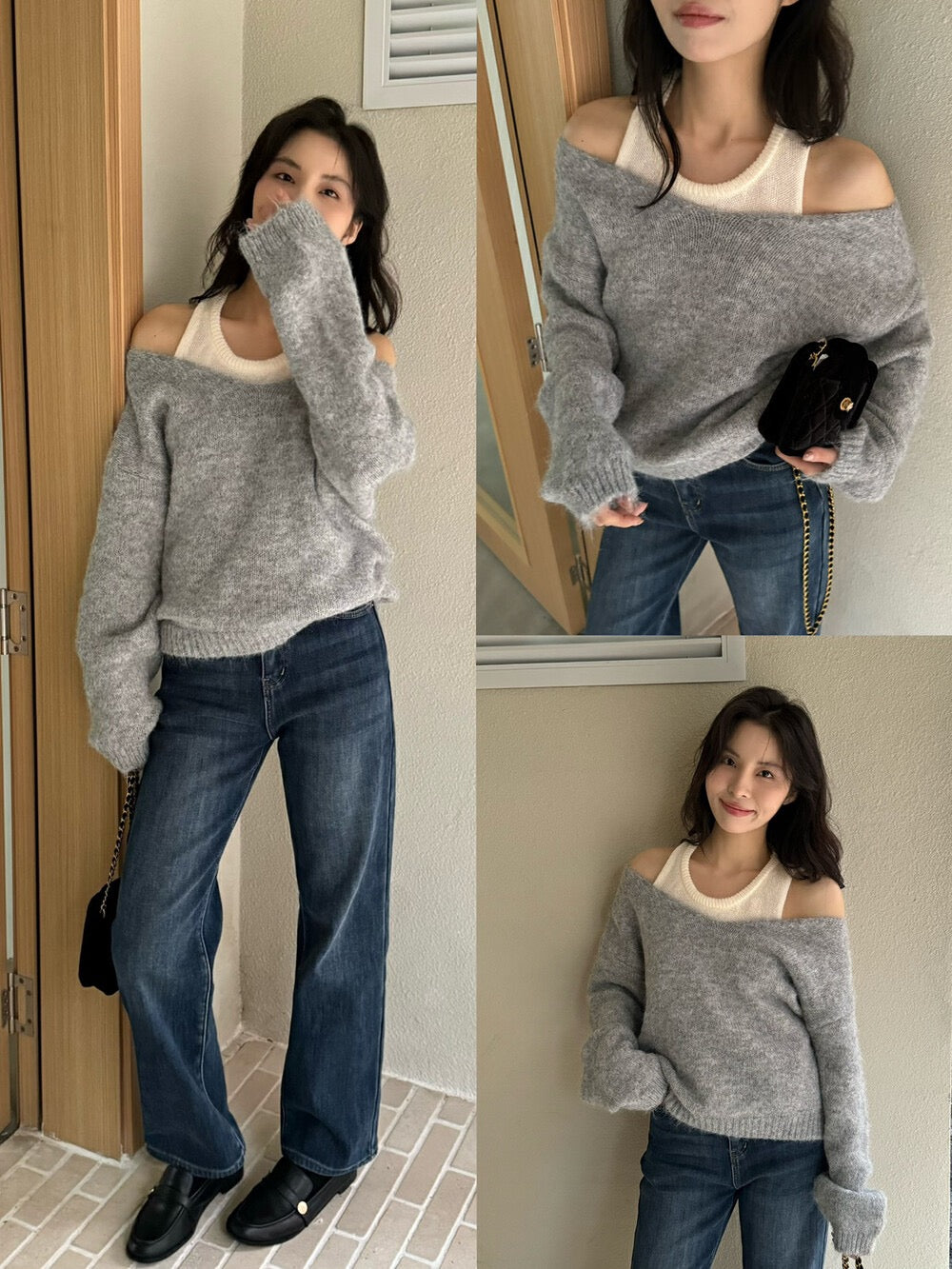 Cozy Sweater + Vest Set