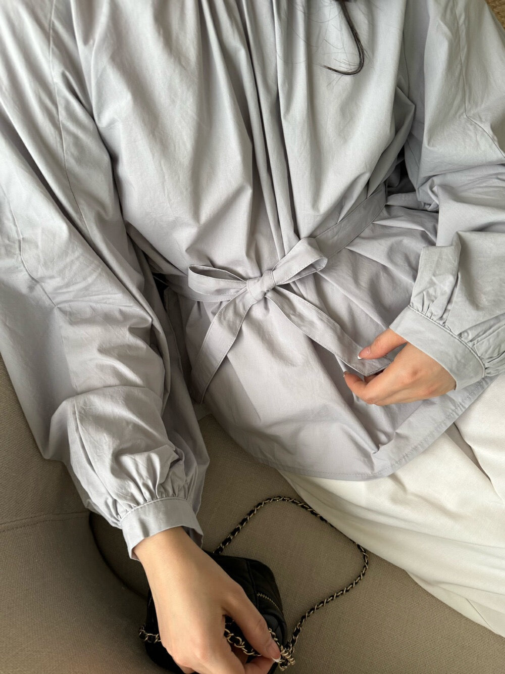 Back Cutout Cotton Feel T-Shirt