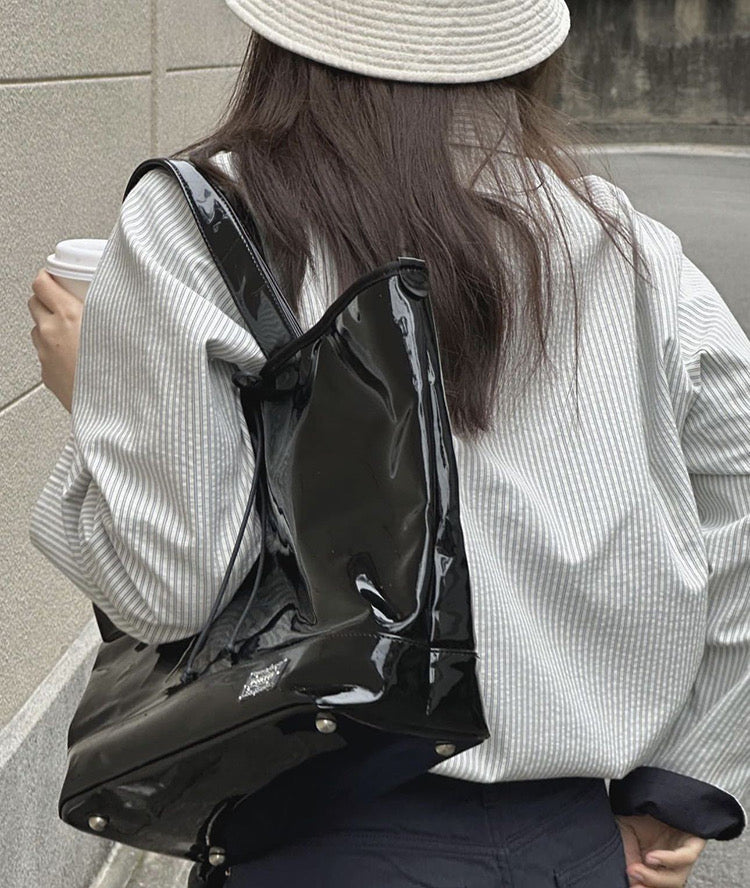 Collared Striped Jacket