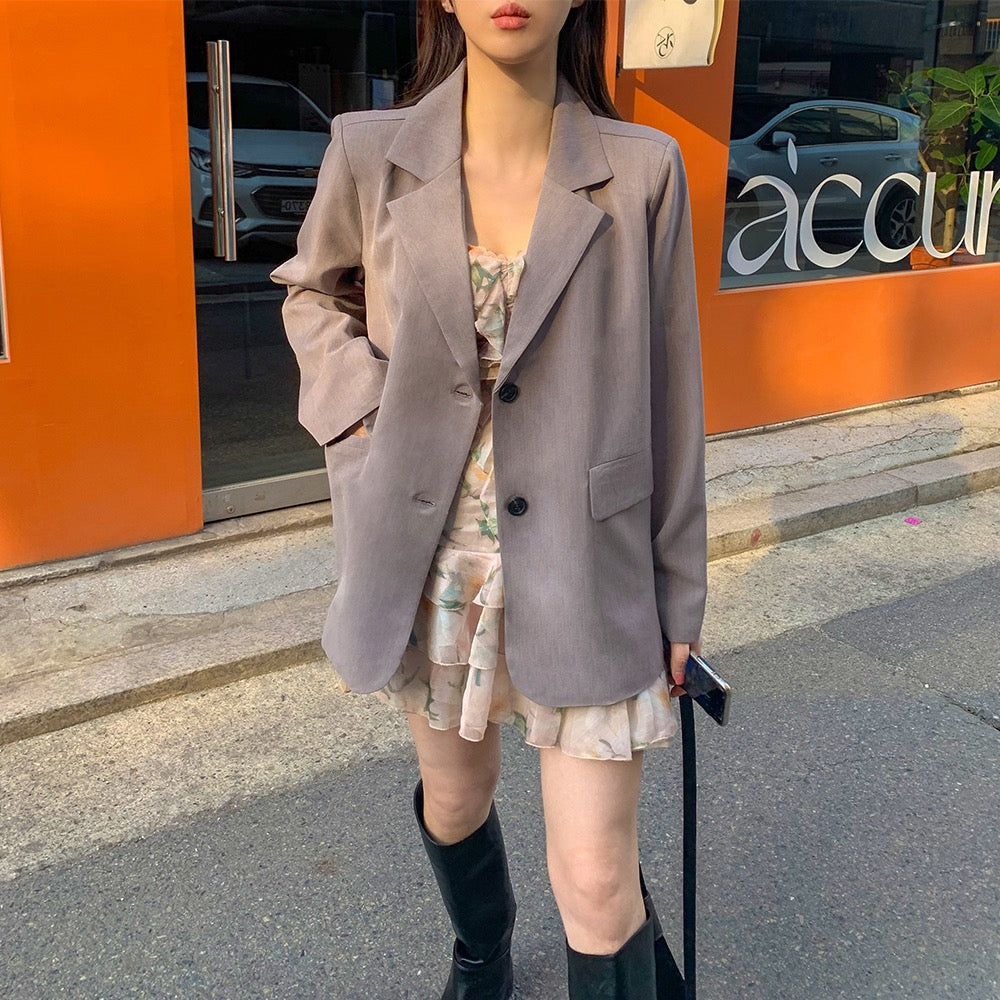 French Ruffle Floral Spaghetti Strap Dress