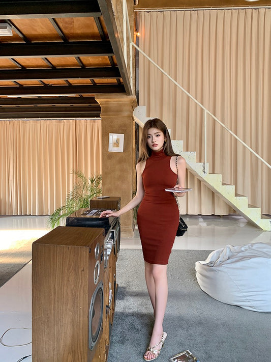 修身顯瘦包臀連身裙