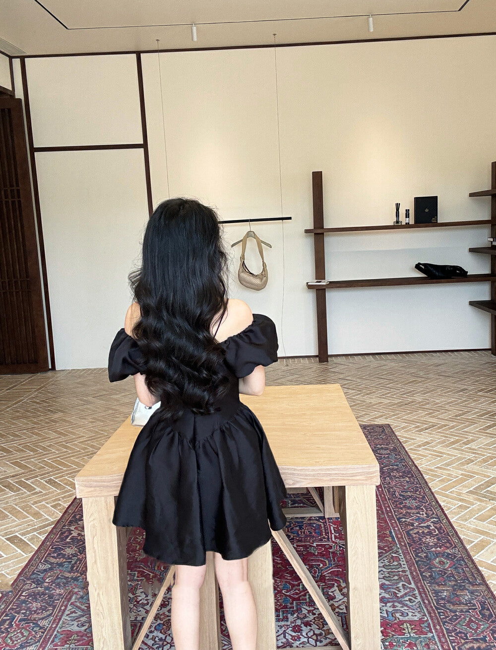 Heavywork 3D Bowknot Spaghetti Strap Dress