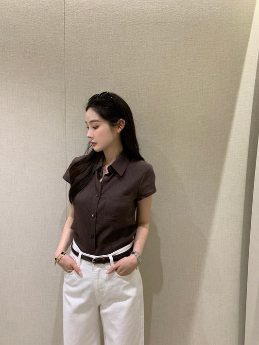 簡約百搭顯瘦恤衫