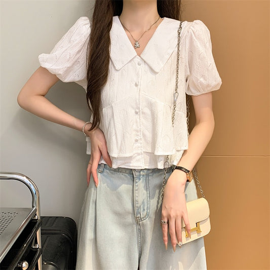 スウィートなドールカラーシャツ