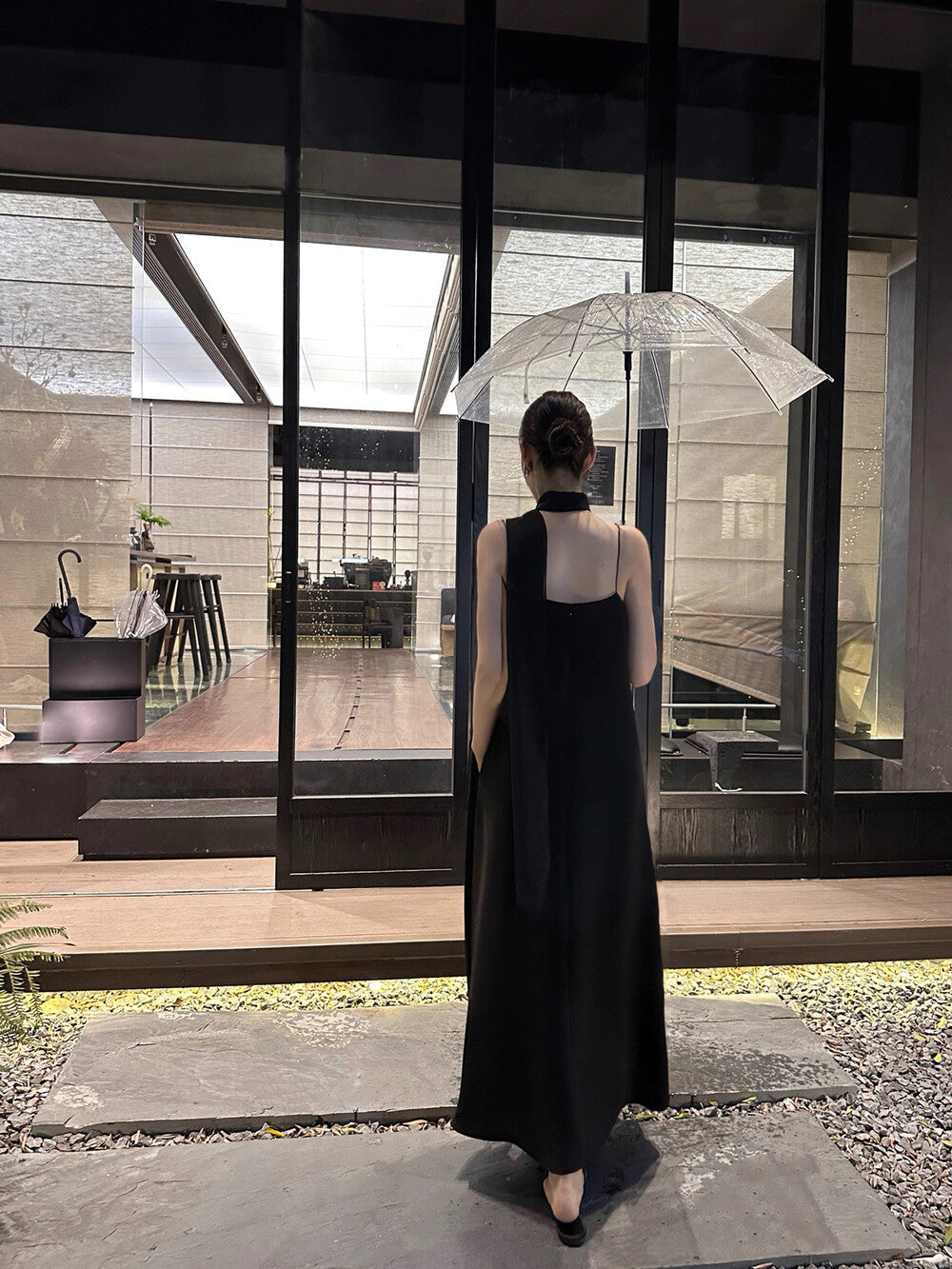 Hepburn-style Loose-fitting Slimming Suspender