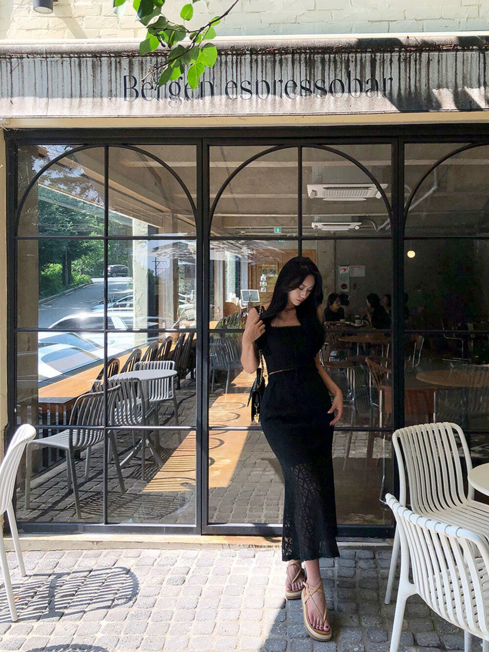 Lace Camisole + Mermaid Skirt Set