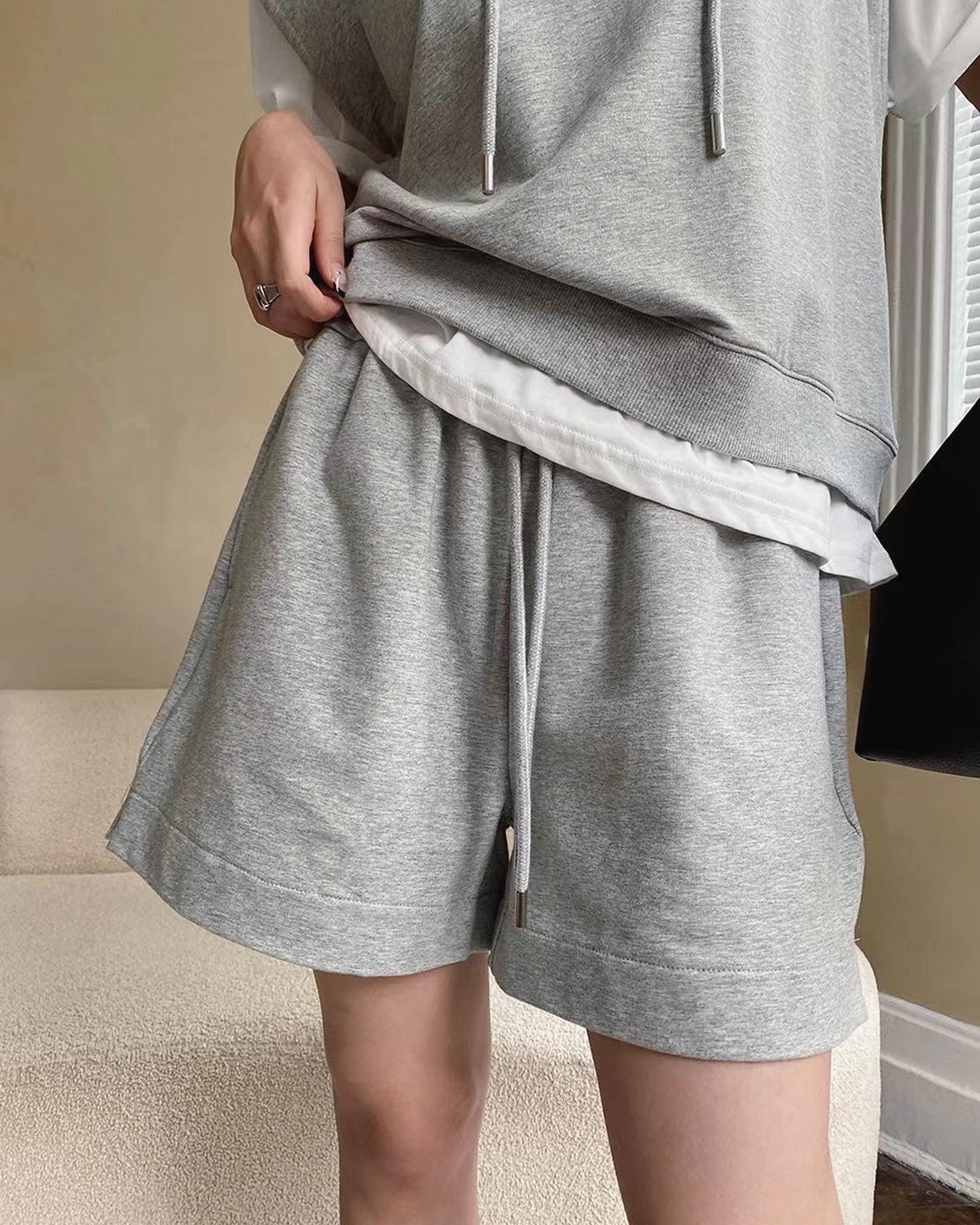 Faux Two-Piece Casual Set