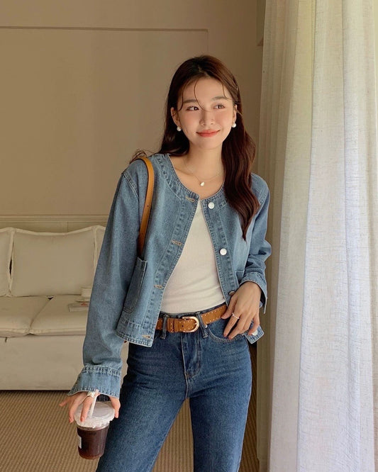 復古牛仔外套