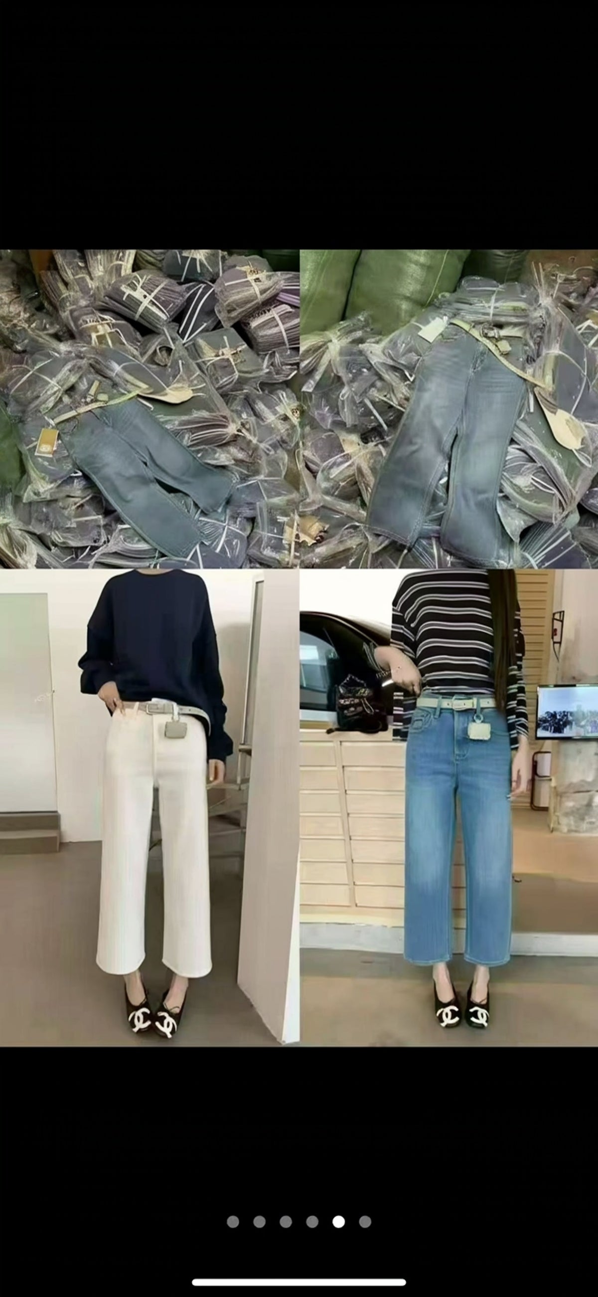 Four-Way Stretch Chic Baguette Pants