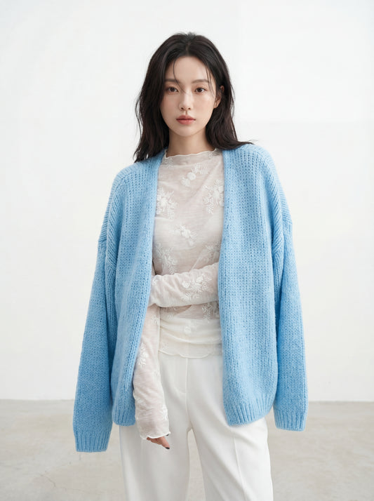 手工蕾絲刺繡上衣