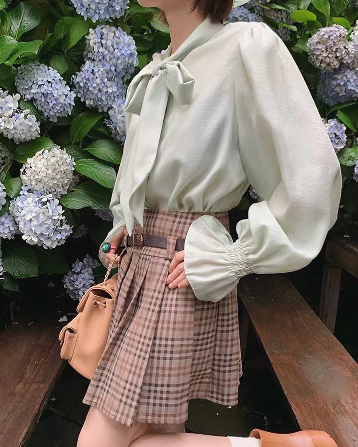 Bow Tie Long Sleeve Shirt