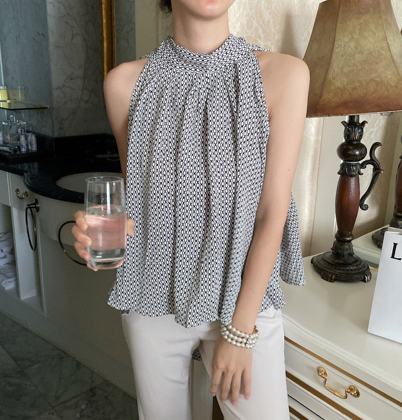 Vintage Lace-Up Vest