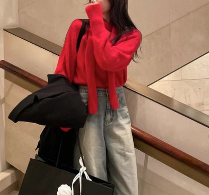 ハイネックセーター