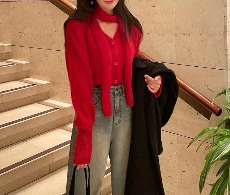 ハイネックセーター