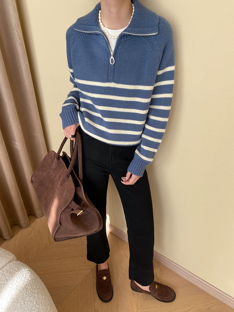 タバコパンツ九分丈ジーンズ