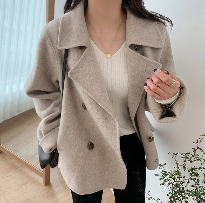 Double-breasted suit