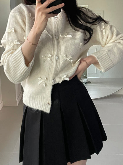 Bow Tie Knit Top