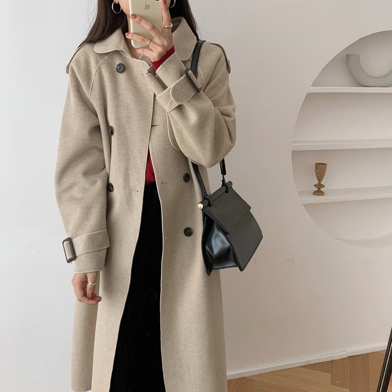 Double-sided Woolen Coat
