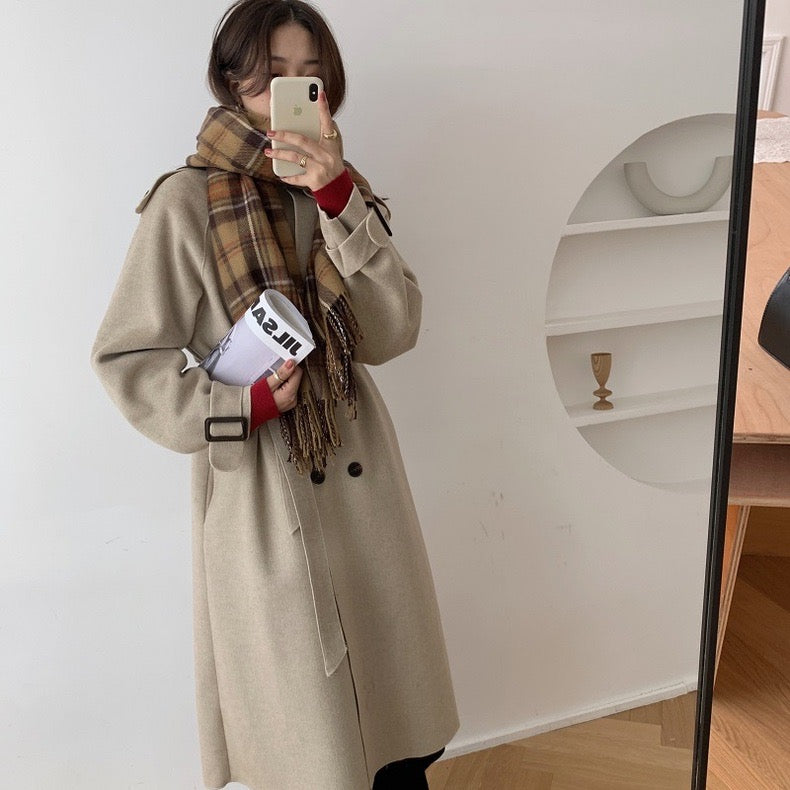 Double-sided Woolen Coat