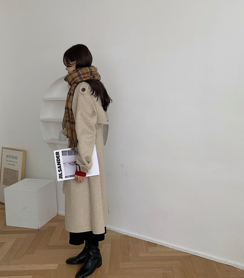 Double-sided Woolen Coat
