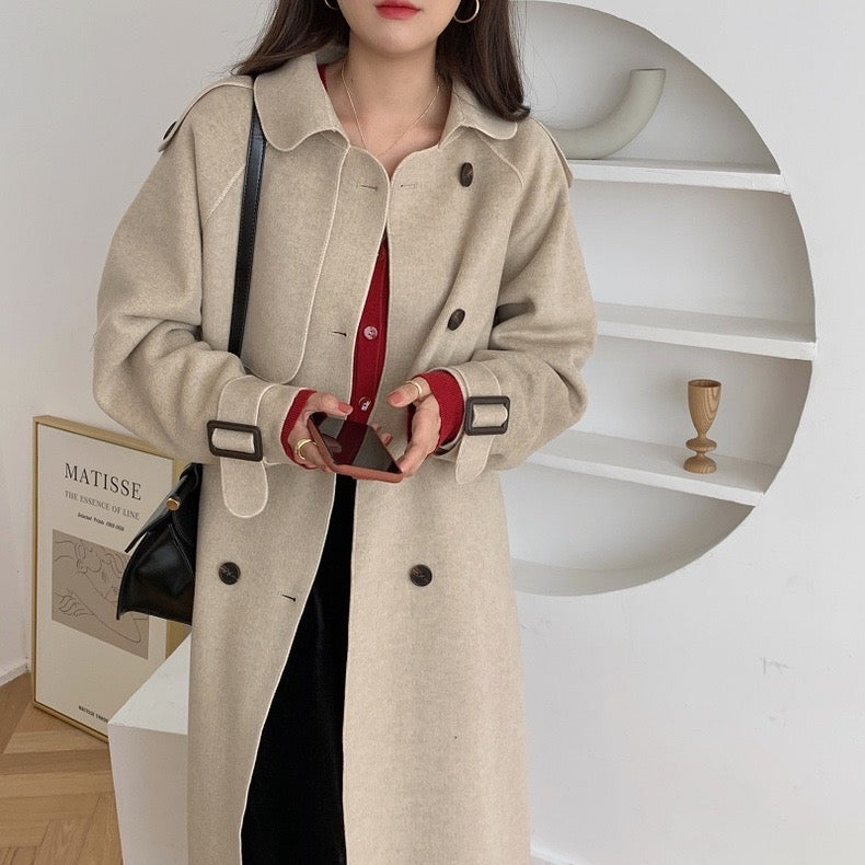Double-sided Woolen Coat