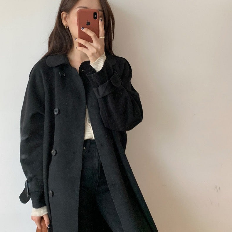Double-sided Woolen Coat