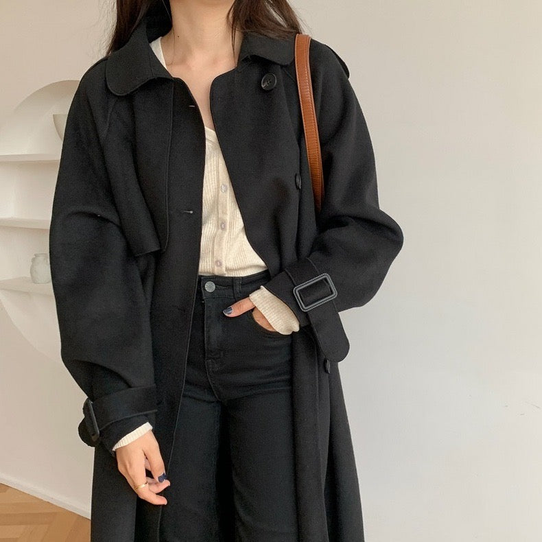 Double-sided Woolen Coat