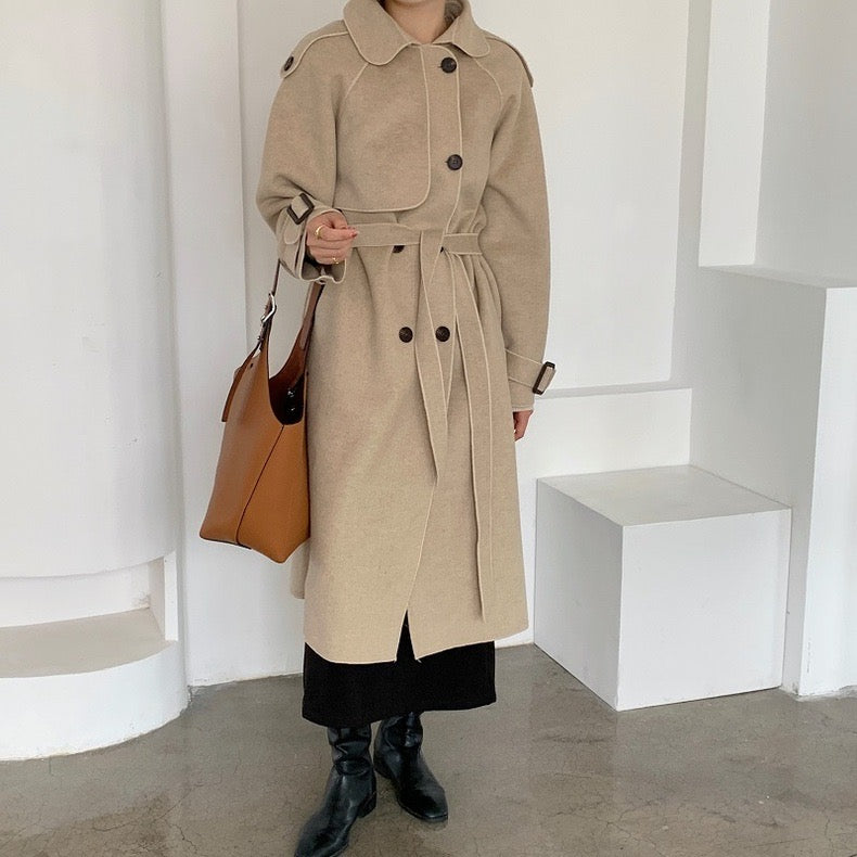 Double-sided Woolen Coat