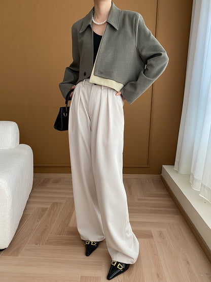 Asymmetrical Short Blazer