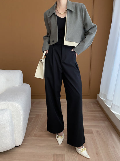 Asymmetrical Short Blazer