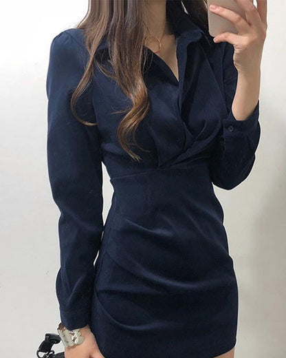 polo領恤衫長袖裙