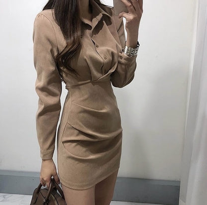 polo領恤衫長袖裙