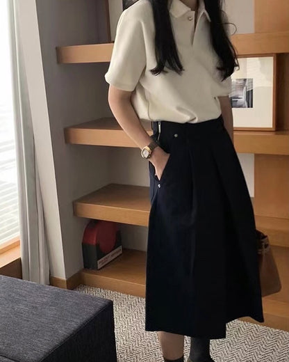 French-style Polo Short Sleeve