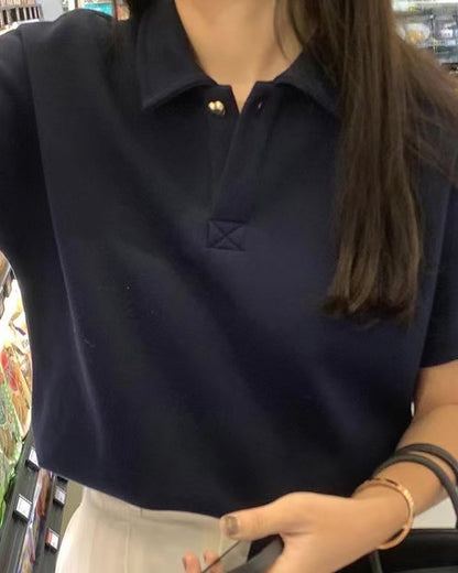 French-style Polo Short Sleeve