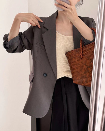 Double-breasted blazer