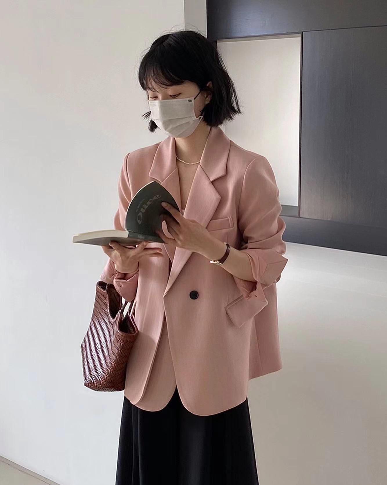 Double-breasted blazer