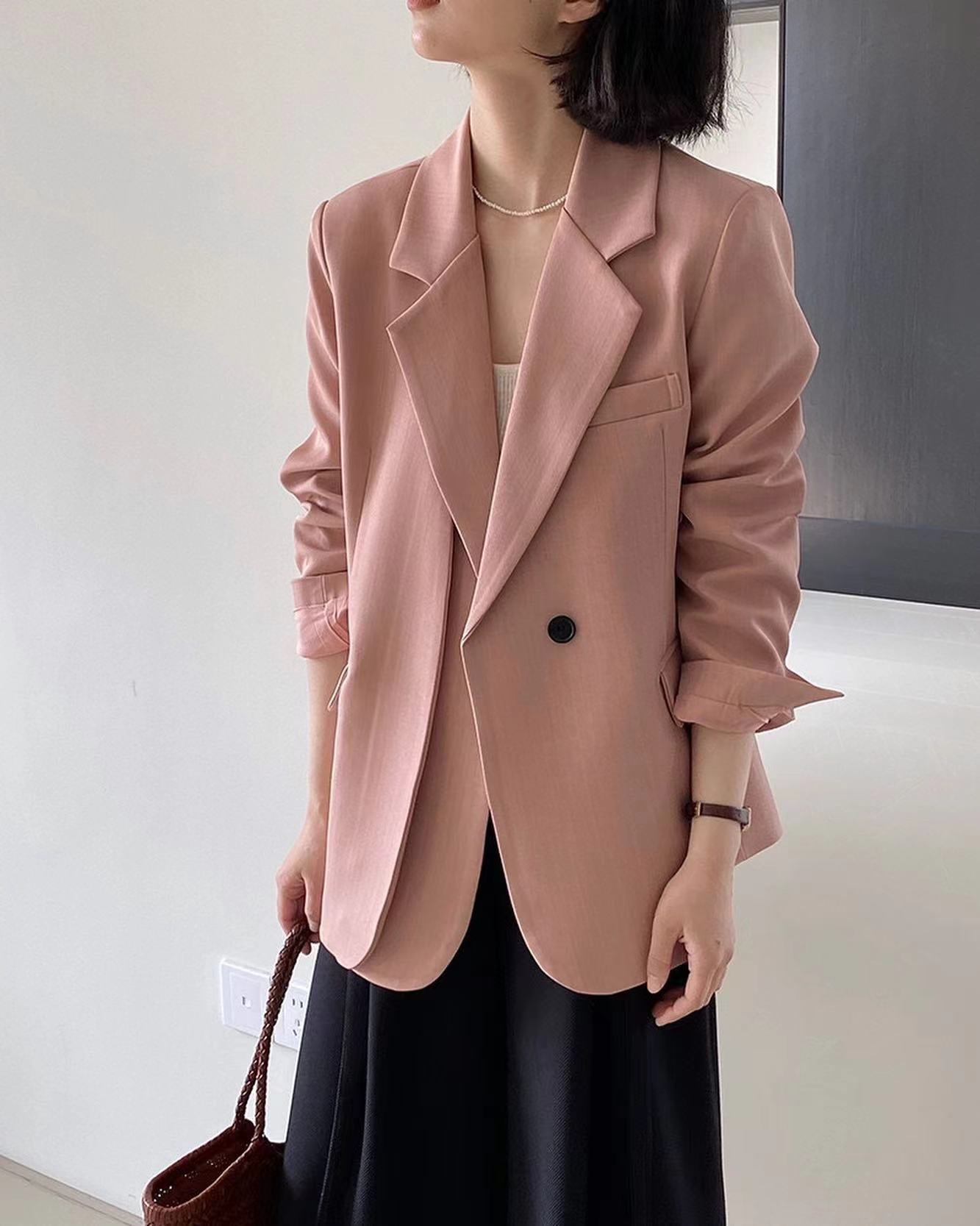 Double-breasted blazer