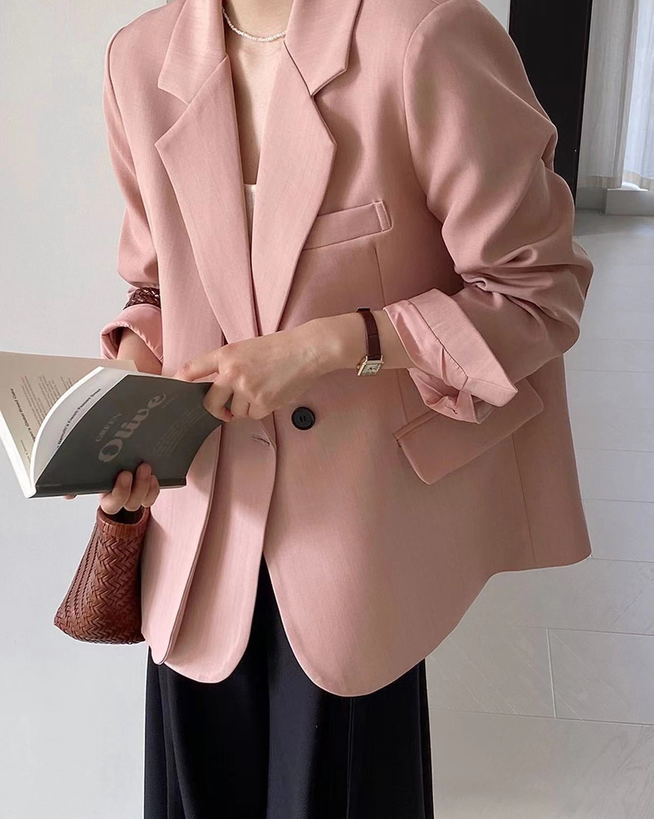 Double-breasted blazer