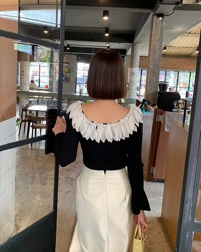 Petal Knit Top