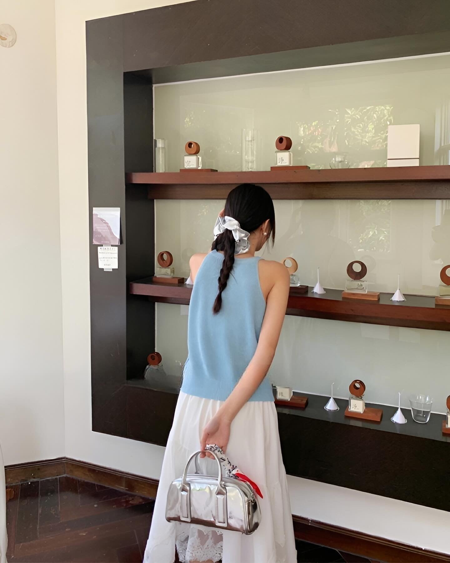 Halter Neck Bow Tie Vest