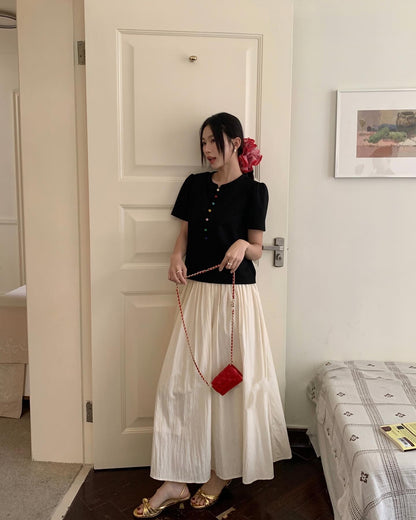 Rainbow Button T-shirt