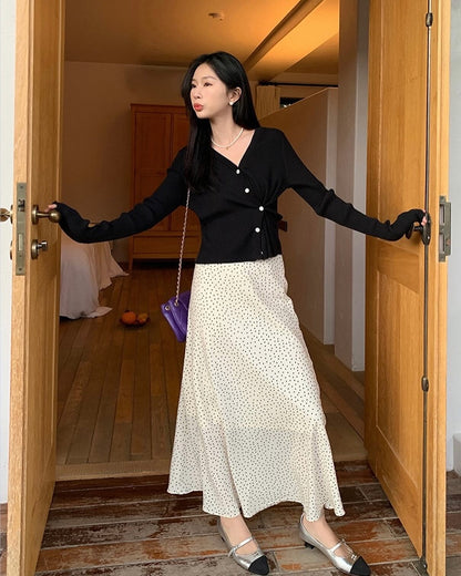 Polka Dot Midi Dress