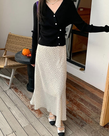 Polka Dot Midi Dress