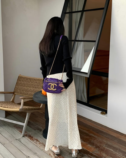 Polka Dot Midi Dress